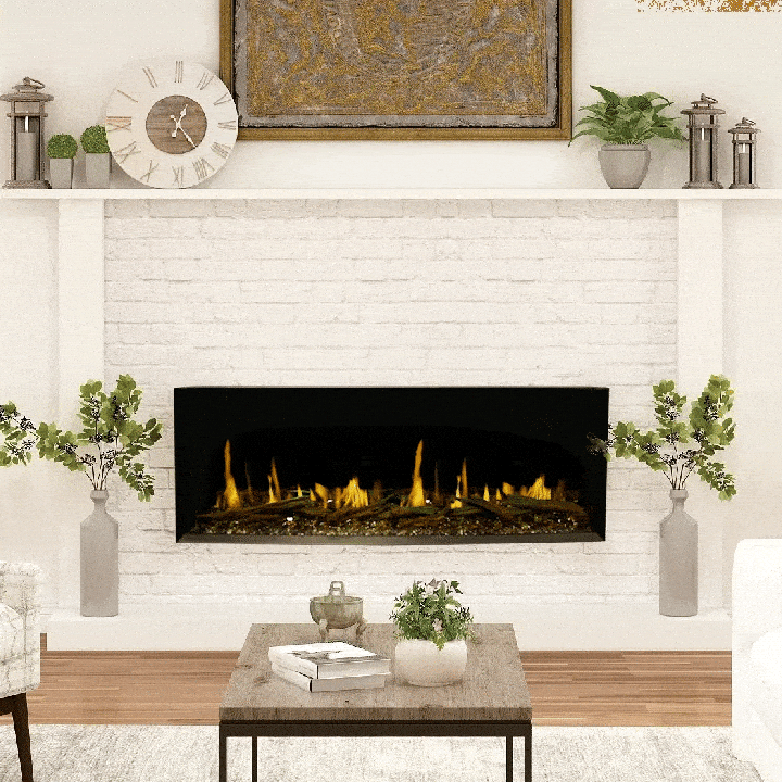Modern Flames Orion 76-in Multi Heliovision Linear Electric Fireplace - Model OR76-MULTI - ExceptionalFire