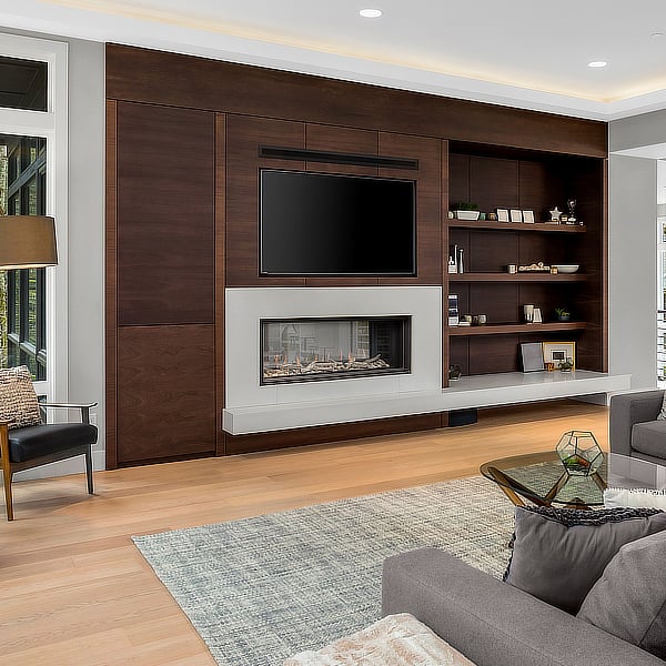 Montigo Distinction 48" See-Through Direct Vent Gas Fireplace - Model D4815 ST