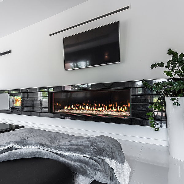 Montigo Distinction 63" Direct Vent Gas Fireplace - Model D6315