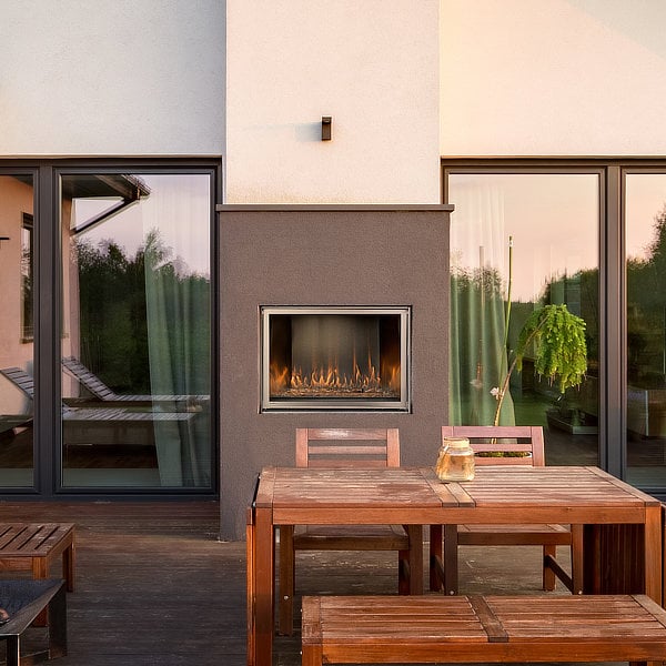 Montigo Divine 38" Outdoor Vent-Free Linear Gas Fireplace