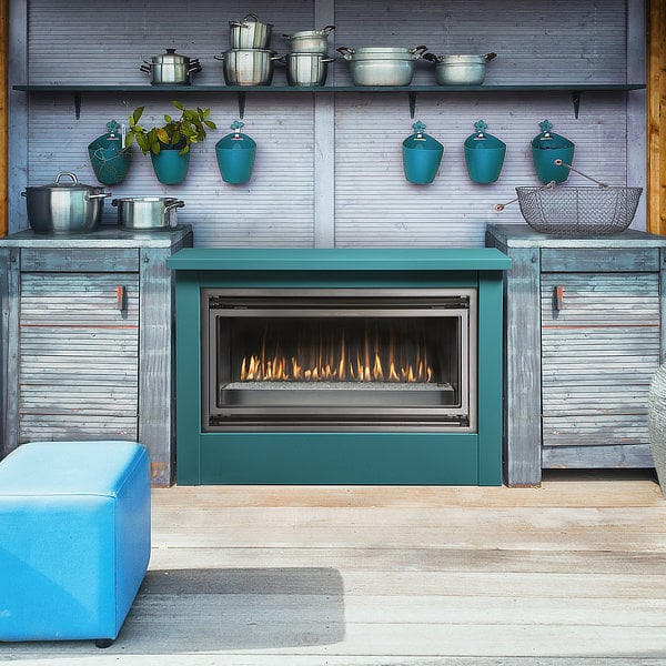 Montigo Mahana 42" Outdoor Vent-Free Linear Gas Fireplace - Model PL42VO