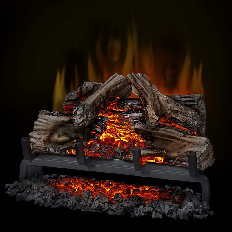 Napoleon Woodland 24 Electric Log Set with realistic hand-painted logs and glowing ember bed