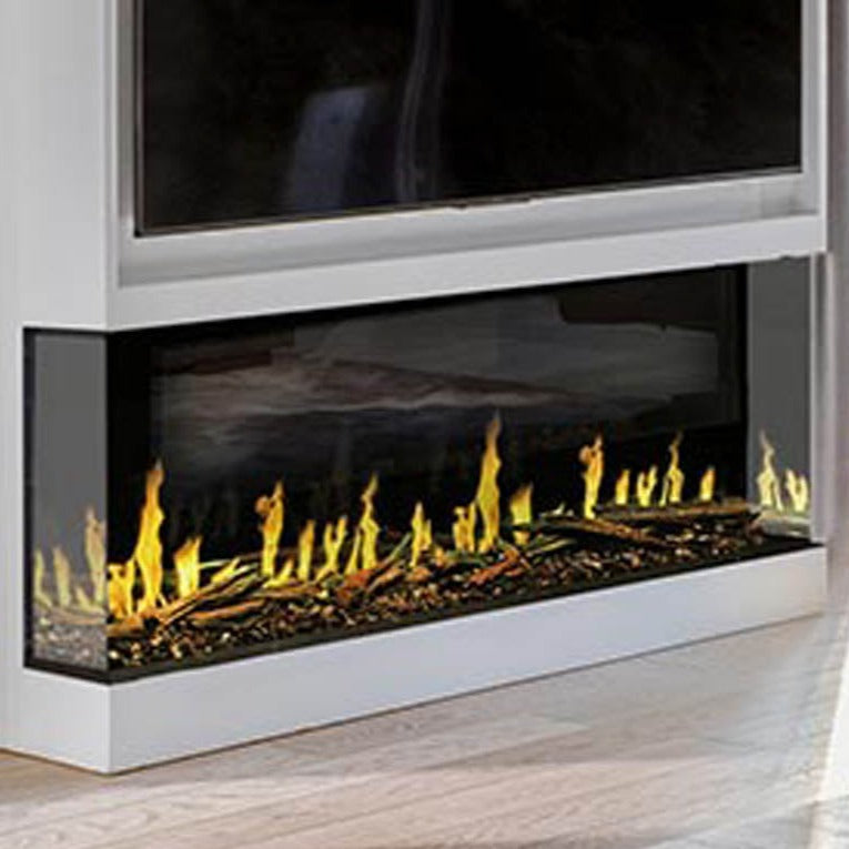 Modern Flames Orion Multi 76-Inch Three-Sided Built-In Electric Fireplace OR76-MULTI