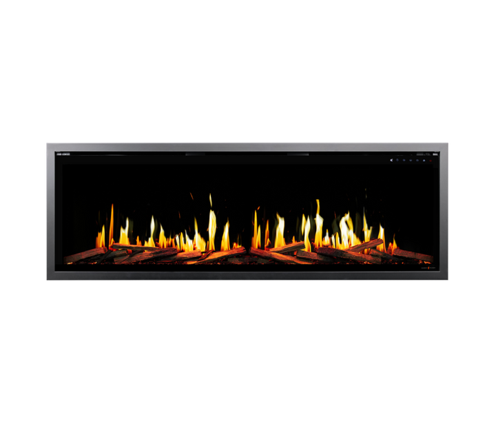 Modern Flames Orion V2 Slim 52" HelioVision Single-Sided Electric Fireplace - Model OR52-SLIM-V2