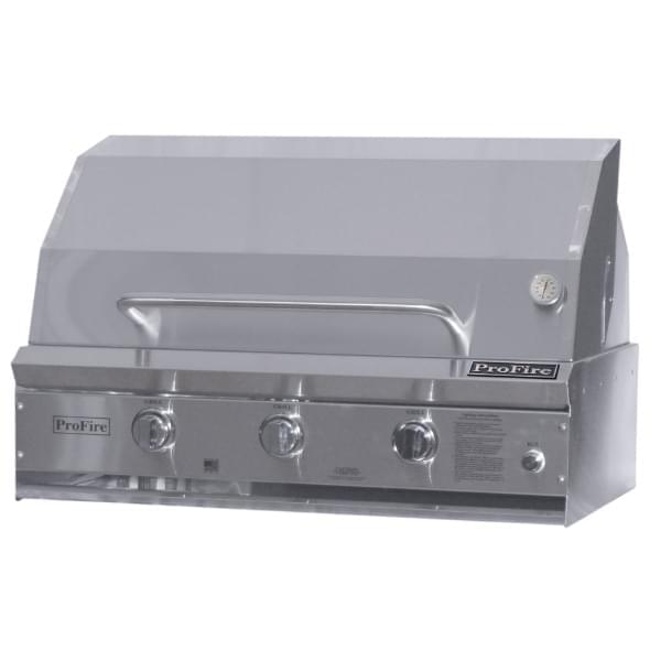 ProFire PF36G 36-Inch Built-In Natural Gas Grill — grill head, mounting sold separately