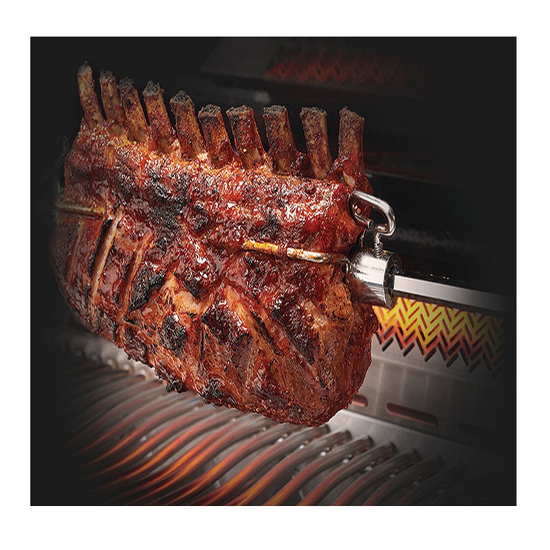 Napoleon Prestige PRO 825 RSBI Stainless Steel Gas Grill with Infrared Rear & Sear Burners, Power Side Burner & Rotisserie