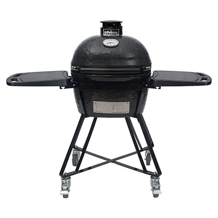 Primo Oval Junior 200 All-In-One Ceramic Kamado Charcoal Grill