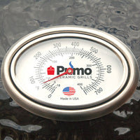 Primo Oval Junior 200 Ceramic Kamado Charcoal Grill — Head Only