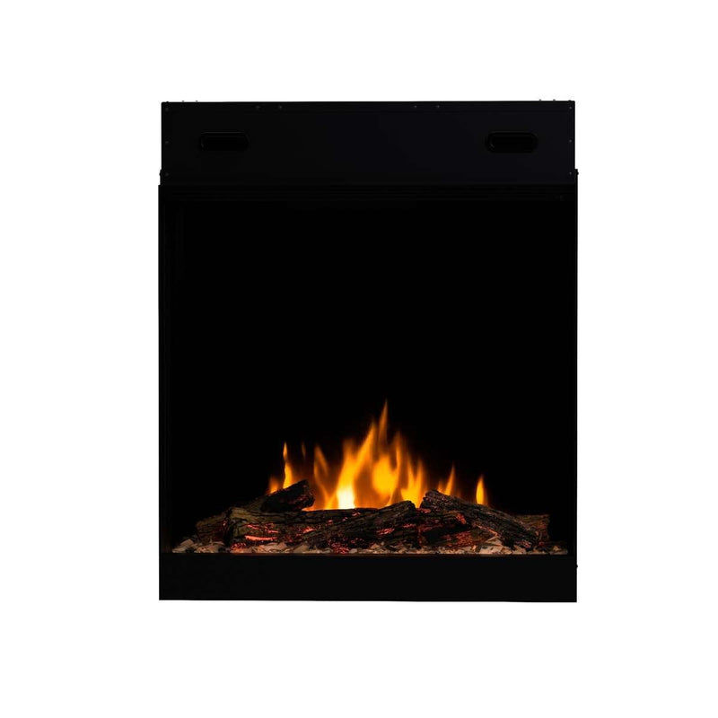 Dimplex Ignite Quest 30-inch built-in electric firebox with multi-fire flame effect and adjustable logs
