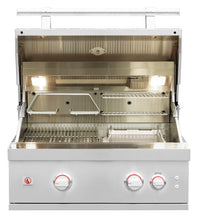 Summerset Quest 30-Inch 2-Burner Built-In Gas Grill with Rear Infrared Burner