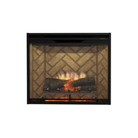 Dimplex Revillusion 30" Built-In Electric Firebox (next-gen REV) - Model REV30 — Herringbone interior finish