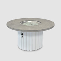 Reverie 48-inch, Relic Grey top / White base — burner unlit