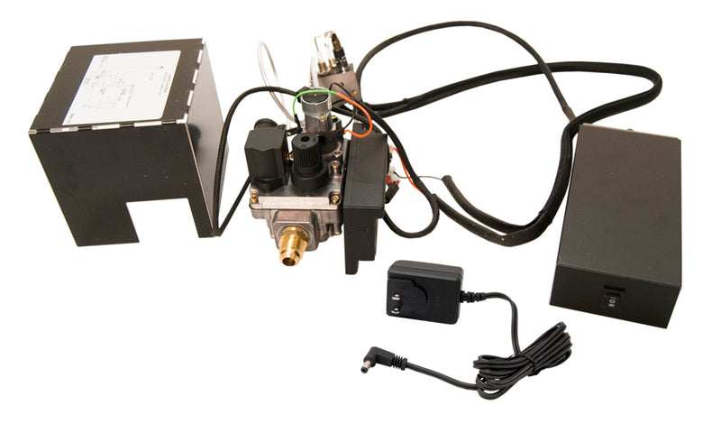 Real Fyre EPK-3V control family reference; propane configuration supplies EPK-3VP-TR with on/off and variable-flame remote