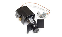 Real Fyre SPK-26 manual safety pilot component reference; included only when SPK-26 is selected. Not a complete log set.