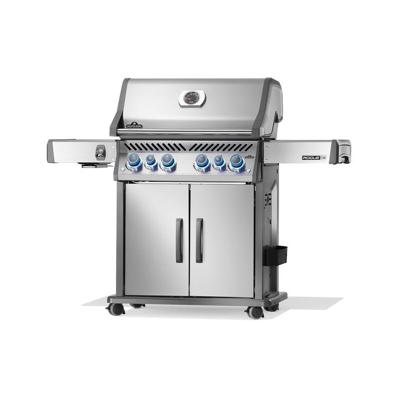 Napoleon Rogue PRO-S 525 RSIB Gas Grill with Infrared Side & Rear Burners - Stainless Steel