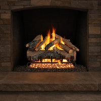 Real Fyre Charred Colonial Oak Vented Gas Log Set