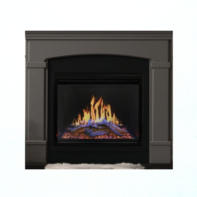 Modern Flames Orion Traditional 36" Heliovision Virtual Built-In Electric Firebox - Model OR36-TRAD