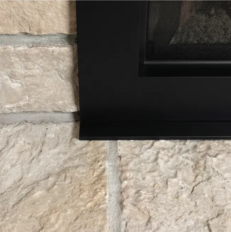 Fireplace Door Hearth Flange – Custom Made