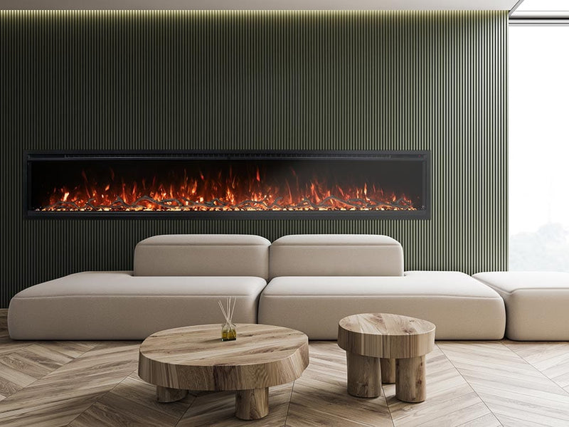 Modern Flames Spectrum Slimline 100-Inch Electric Fireplace - Model SPS-100B