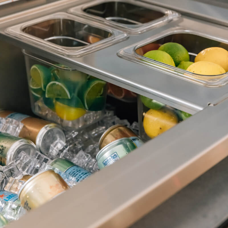 Summerset 28" Drop-In Ice Cooler — 2.7 cu. ft. (40 lb. Ice Capacity)