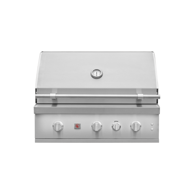 Summerset Quest 36-Inch 3-Burner Built-In Gas Grill with Rear Infrared Burner
