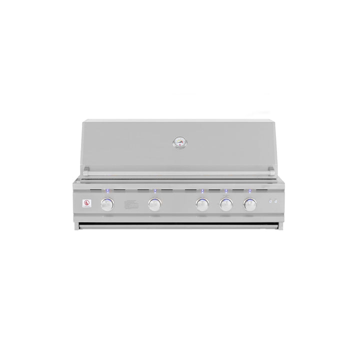 Summerset TRL Deluxe 44-Inch 4-Burner Built-In Natural Gas Grill with Rotisserie
