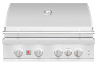 Summerset Sizzler Pro 32-Inch 4-Burner Built-In Gas Grill with Rear Infrared Burner