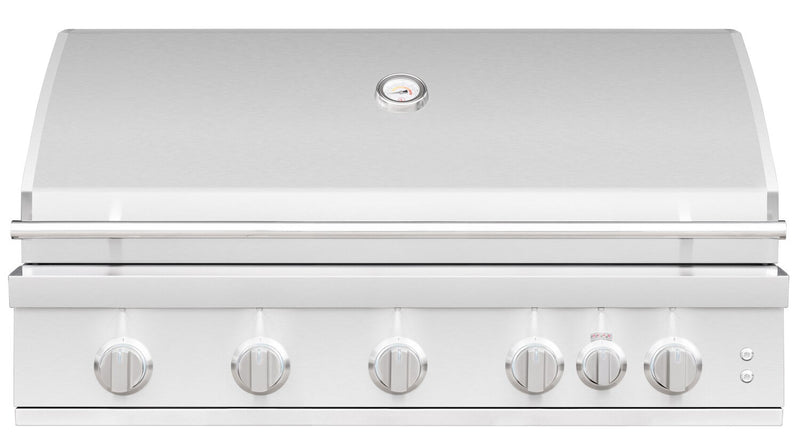 Summerset Sizzler Pro 40" 5-Burner Built-In Gas Grill with Rear Infrared Burner
