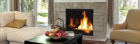 Superior DRC6340 contemporary direct-vent gas fireplace lifestyle room scene hero banner
