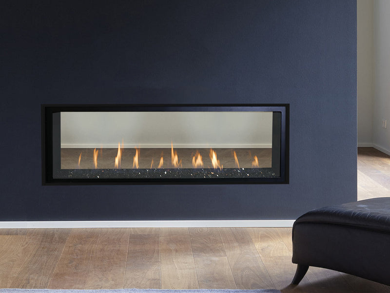 Superior DRL4000 72" See-Through Linear Direct Vent Gas Fireplace - Model DRL4072-ST