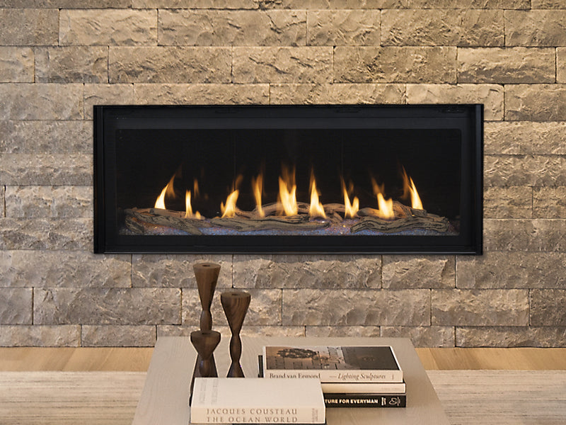 Superior DRL6048 linear direct-vent gas fireplace straight-on product shot