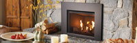 Superior DRI2027 direct-vent gas fireplace insert lifestyle room scene hero banner