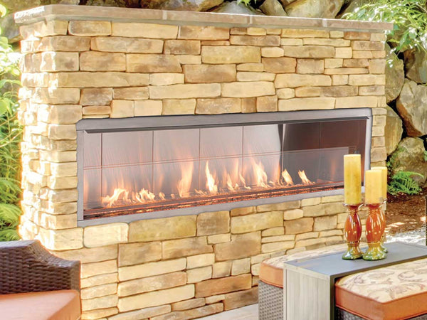 Superior VRE4600 36" Vent-Free Linear Outdoor Gas Fireplace - Model VRE4636