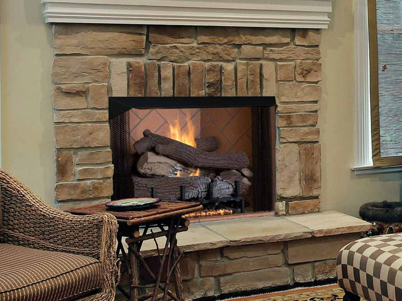 Superior VRT6000 50" Mosaic Masonry Vent-Free Gas Firebox - Model VRT6050