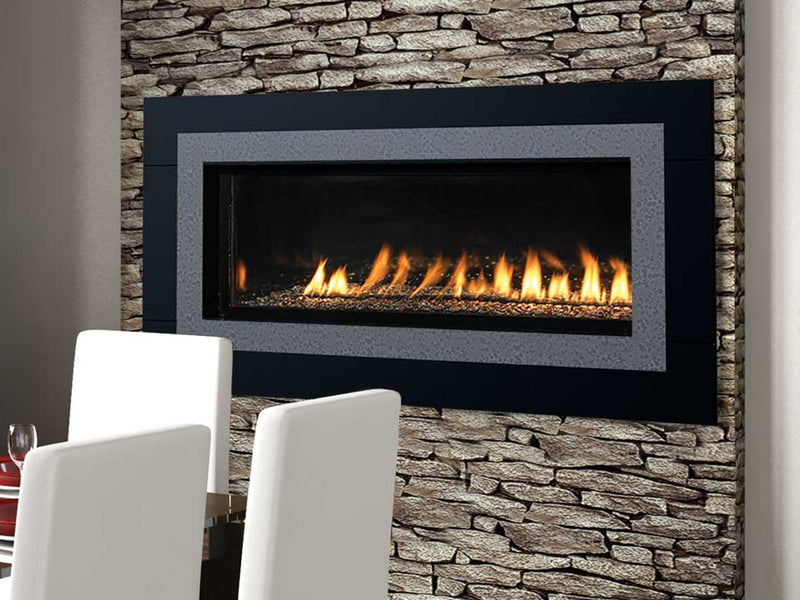 Superior VRL4543 43-inch linear vent-free gas fireplace straight-on product shot