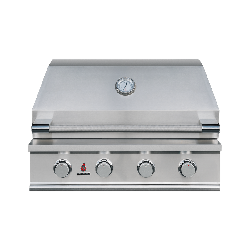 TrueFlame E Series 32-Inch Built-In Gas Grill — manufacturer front view