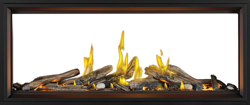 Napoleon Tall Linear Vector 62" See-Through Direct Vent Gas Fireplace - Model TLV62LN2