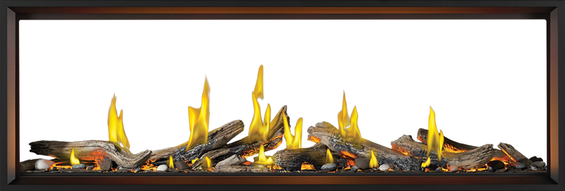 Napoleon Tall Linear Vector 74" See-Through Direct Vent Gas Fireplace - Model TLV74LN2