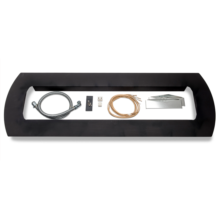 Bromic Tungsten Electric Ceiling Recess Kit — 2000W & 4000W — Black; manufacturer accessory image