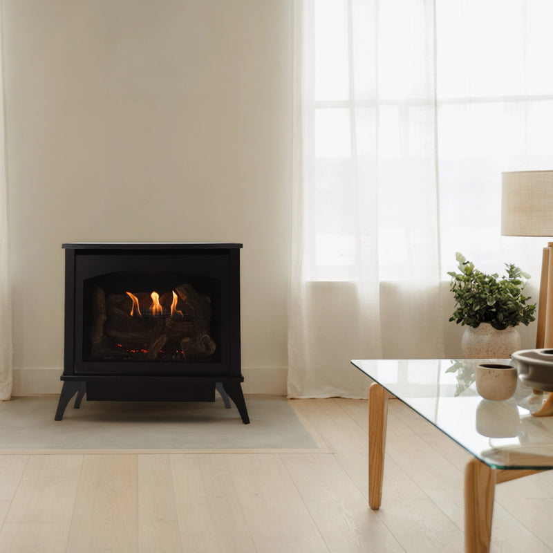 Empire Spirit Vent-Free Steel Gas Stove - Model VFD20MS