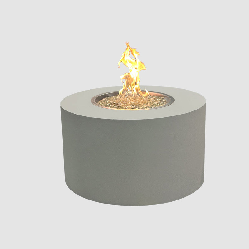Vosera Round Gas Fire Pit Table — manufacturer product photograph 1; selected configuration shown