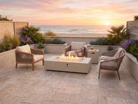 Vosera Linear Gas Fire Pit Table — manufacturer product photograph 2; selected configuration shown