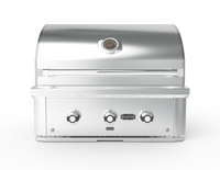 Wildfire Ranch Pro 30-Inch Built-In Gas Grill — stainless steel
