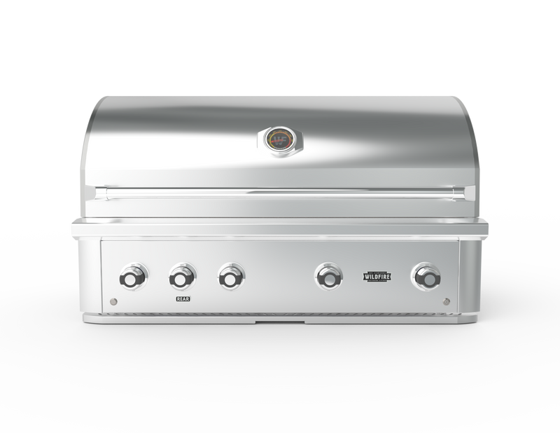 Wildfire Ranch Pro 42-Inch Built-In Gas Grill — stainless steel
