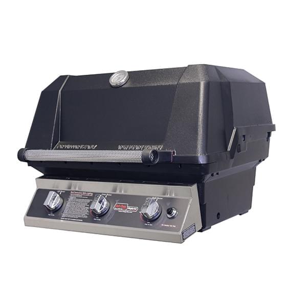 MHP WHRG4LS 27-Inch Hybrid Gas Grill Head for Built-In Installation