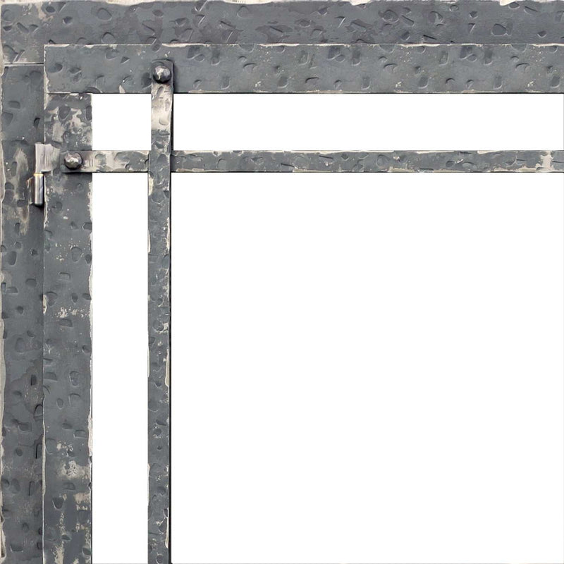 Aged Iron - Masonry and Prefab Fireplace Glass Doors - ExceptionalFire