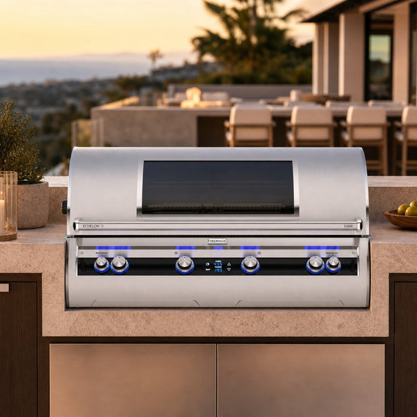 Fire Magic Echelon Diamond E1060i 48-Inch Built-In Gas Grill with Rotisserie & Digital Thermometer — lifestyle