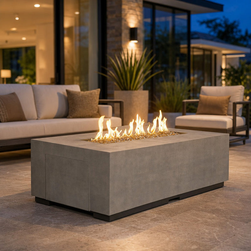 American Fyre Designs Legend LP Select 60" Firetable — lifestyle