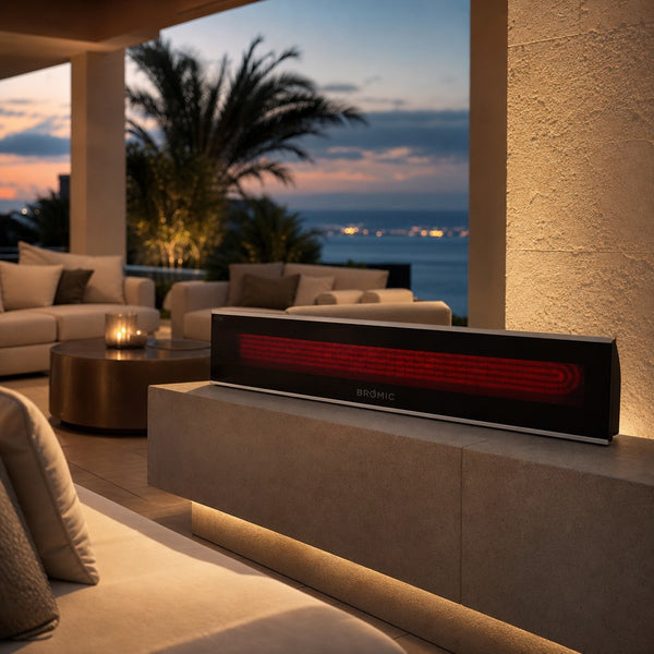 Bromic Platinum Smart-Heat Electric Patio Heater — lifestyle