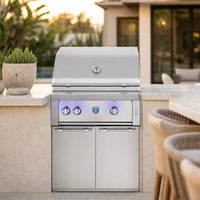 American Made Grills Estate 30" Freestanding Gas Grill — lifestyle